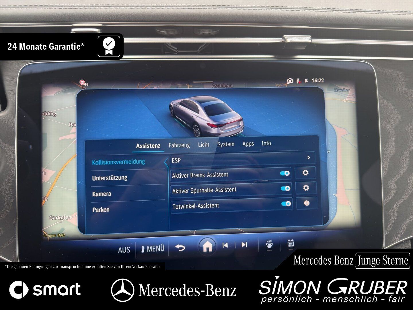 Fahrzeugabbildung Mercedes-Benz E 220 d AMG Int/Ext Night Pano Kamera Ambi+