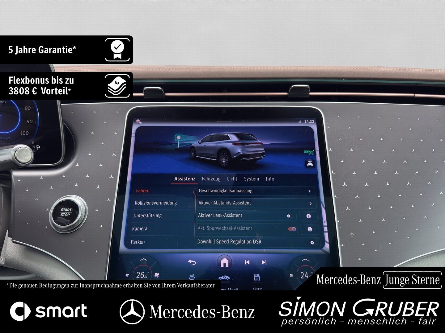 Fahrzeugabbildung Mercedes-Benz EQS 450 4M SUV AMG Pano FOND Burme HUD DigiL AHK