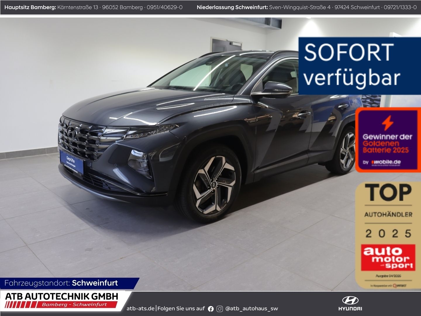 Fahrzeugabbildung Hyundai Tucson Prime PHEV 1.6 T-GDi 265PS 6-AT 4WD 97,7%