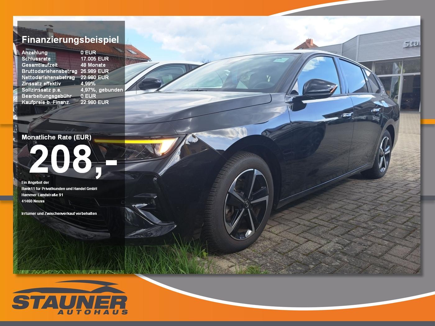 Opel Astra L Sports Tourer 1.2 Turbo GS AHK Navi SHZ