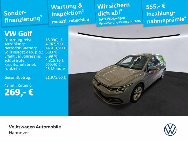 Volkswagen Golf VIII 1.5 TSI Life Navi ACC LED Dig.Cockpit