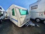 Adria Exclusive/Nasszelle/Festbett - Festbett Wohnwagen