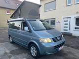 Volkswagen T5 California.Biker.AHK.Xenon.Navi.Leder.E-Dach. - blaue Volkswagen T5 California