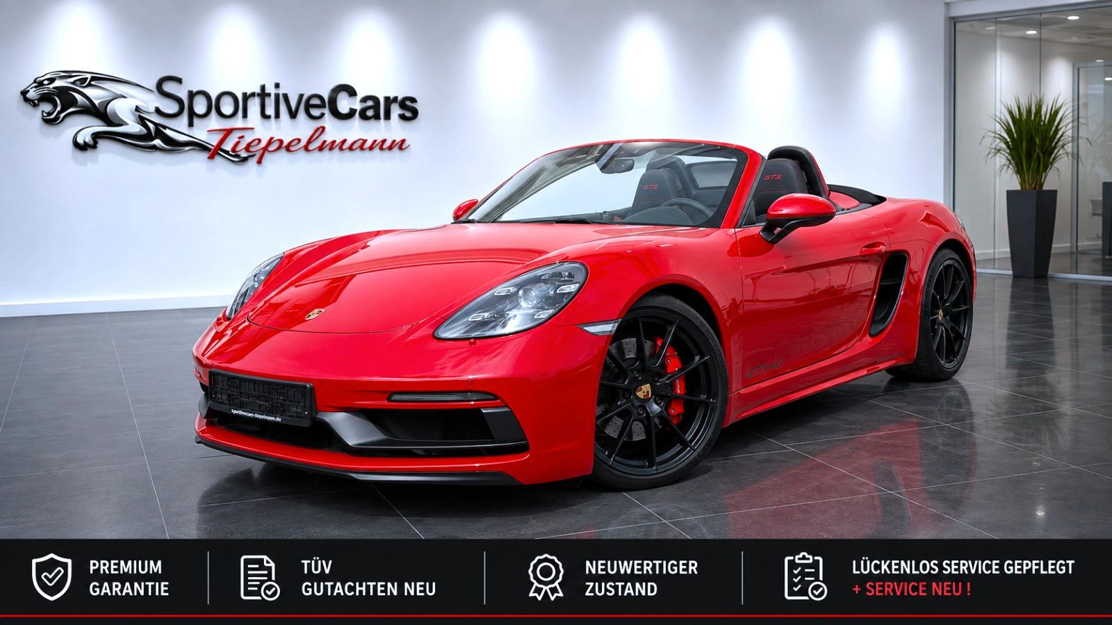 Porsche 718 Boxster GTS 4.0 Exclusive Leder Carbon Bose!