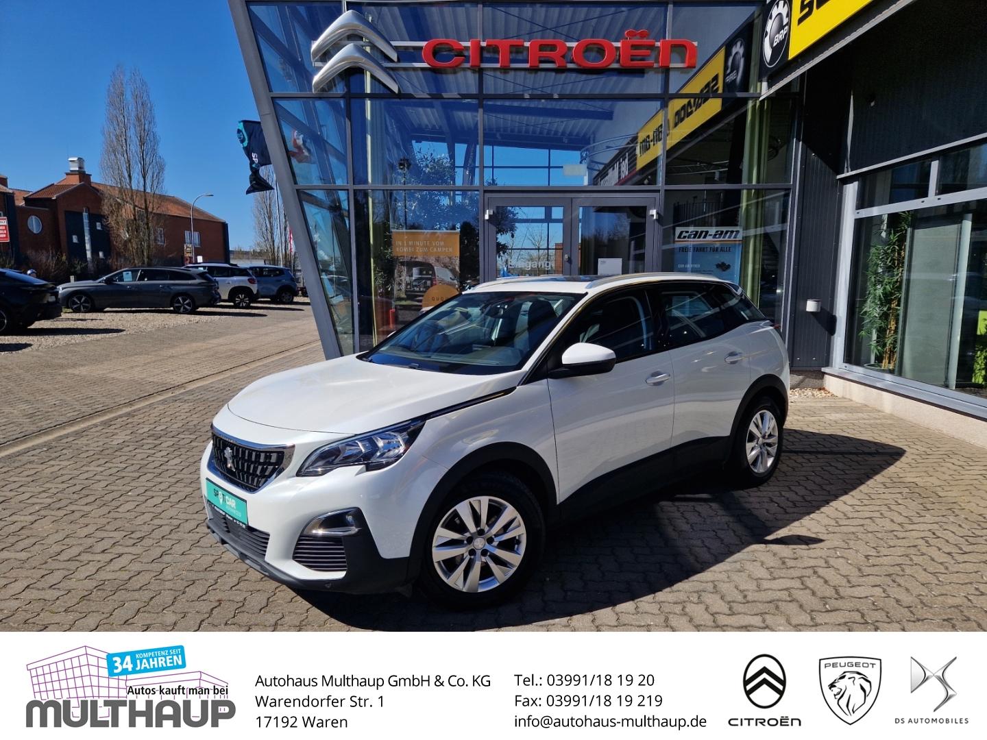 Peugeot 3008 Active BlueHDi 120 EAT6 AHK PDC Panorama