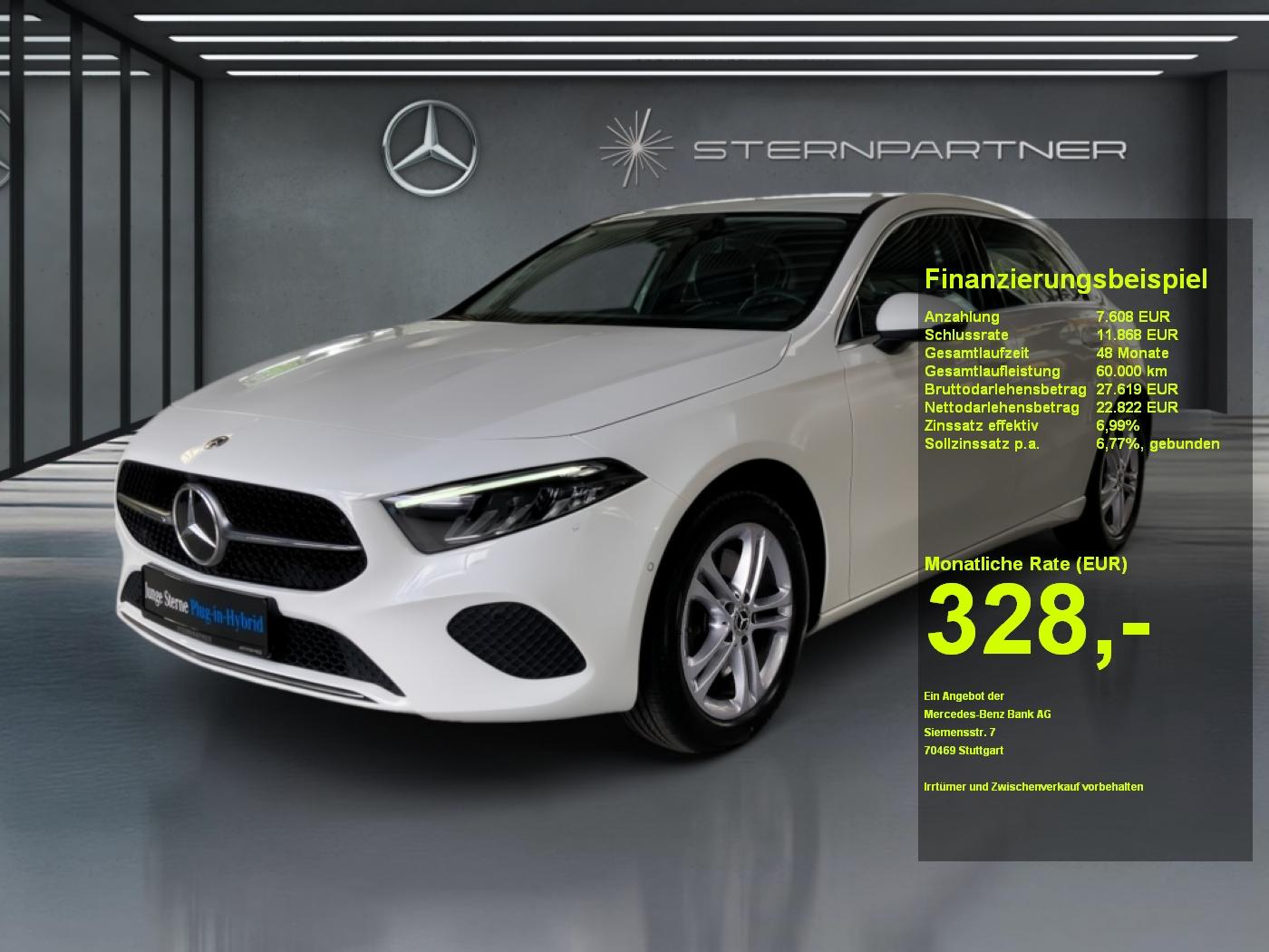 Mercedes-Benz A 250 e MBUX+Progressive+KAMERA+NAVI+AUT+SHZ+LED