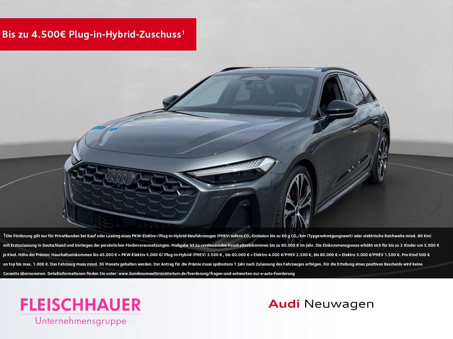 Audi A5 Avant TFSI e-hybrid 270kW S-Line AHK TECH-PRO