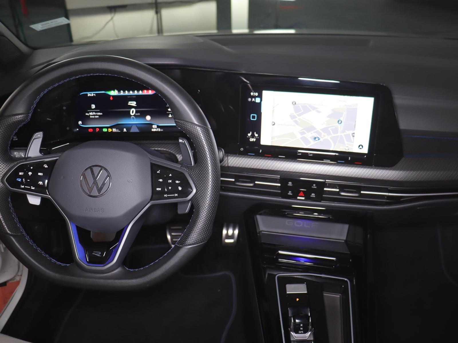 Volkswagen Golf R 2.0TSI 381,-ohne Anzahlung Akrapovic Blac, миниатюра 8