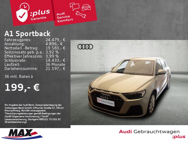 Audi A1 Sportback 30 TFSI ADVANCED LED+VC+NAVI+SITZHZ