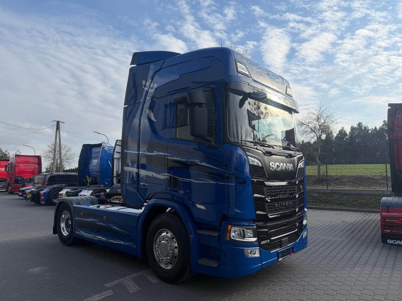 Scania R460 FULL AIR kiphydraulic