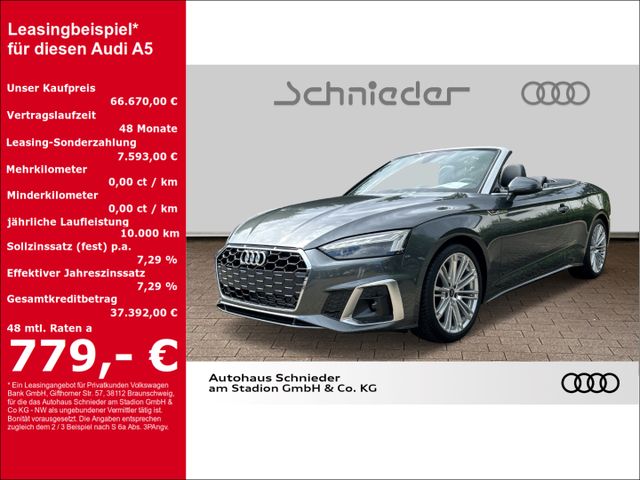 Audi A5 CABRIO SLINE 40 TFSI VIRTUAL,AHK,ACC,KAMERA