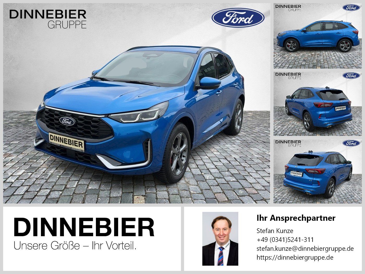 Ford KUGA ST-Line X LED+360°Kamera+AHK+Winterpaket