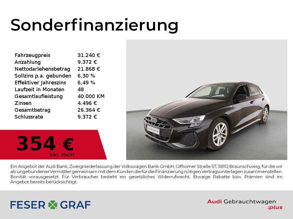 Audi A3 Sportback 35 TDI S line Ext/Navi plus/LED/R-K