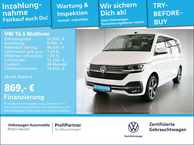 Volkswagen T6.1 Multivan 2.0 TDI Generation Six ACC Navi Di