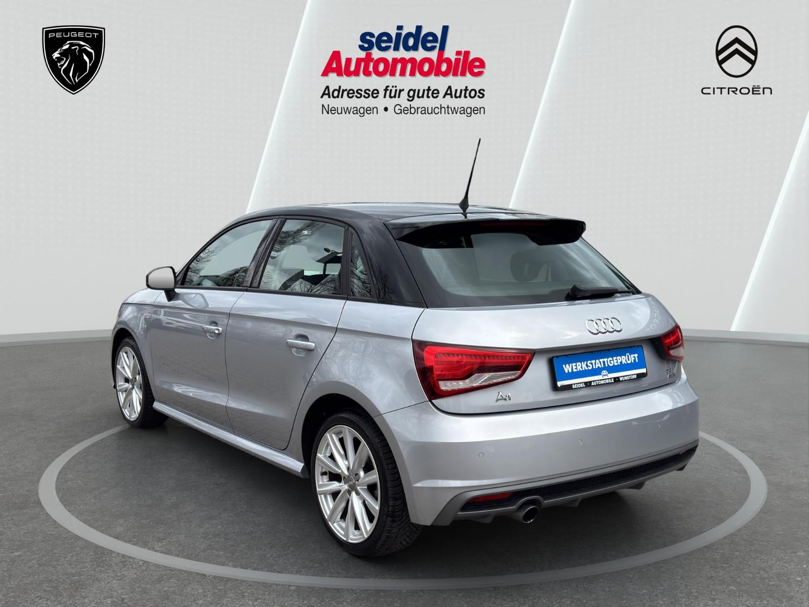 Audi A1 Sportback 1.0 TFSI, S-Line, Navi, Bluetooth