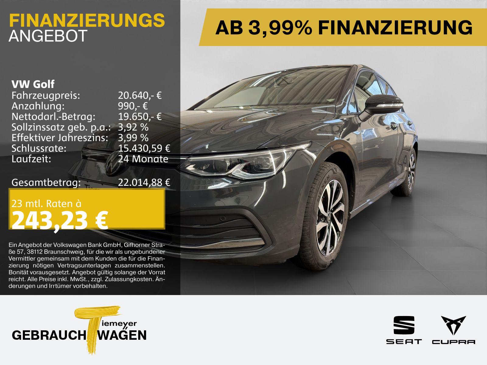 Volkswagen Golf 1.5 TSI ACTIVE PANO NAVI CLIMATRONIC