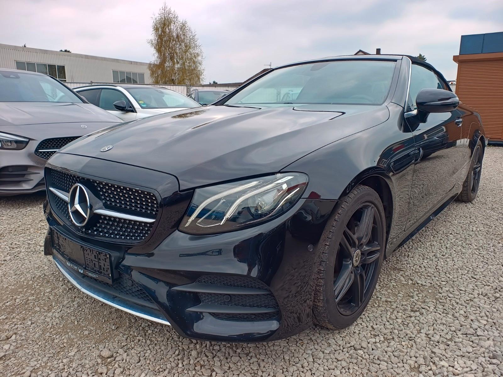 Mercedes-Benz Cabrio E 220 d, Navi, Leder, RFK, AMG