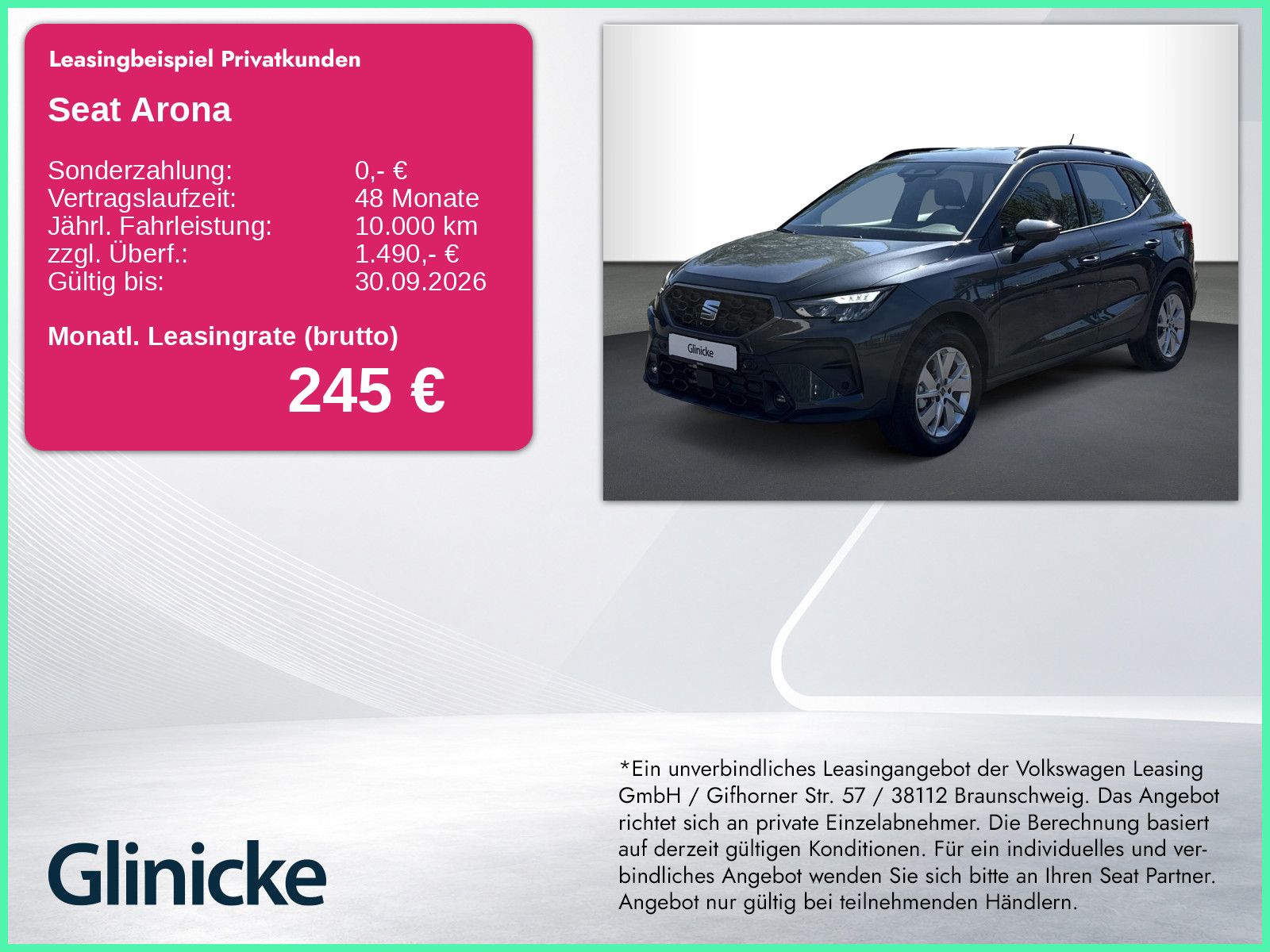 Seat Arona Style 1.0 TSI DSG, RFK, NAVI, SHZ