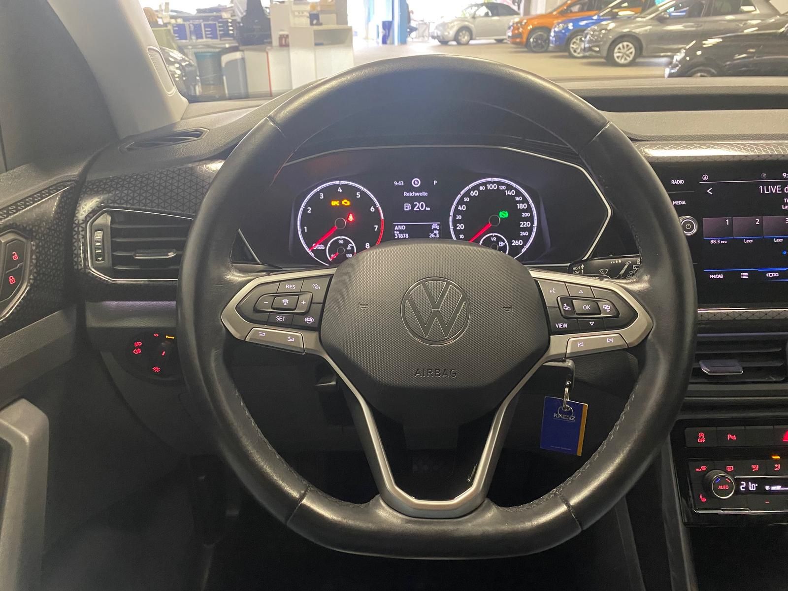 Fahrzeugabbildung Volkswagen T-Cross 1.0 TSI Style APP+KLIMA+ACC+RFK+PDC+NAVI