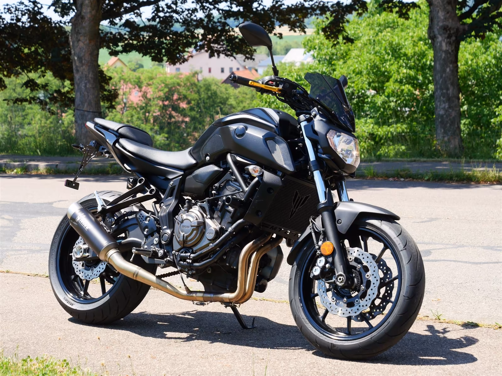 Yamaha MT-07 viel Zubehör