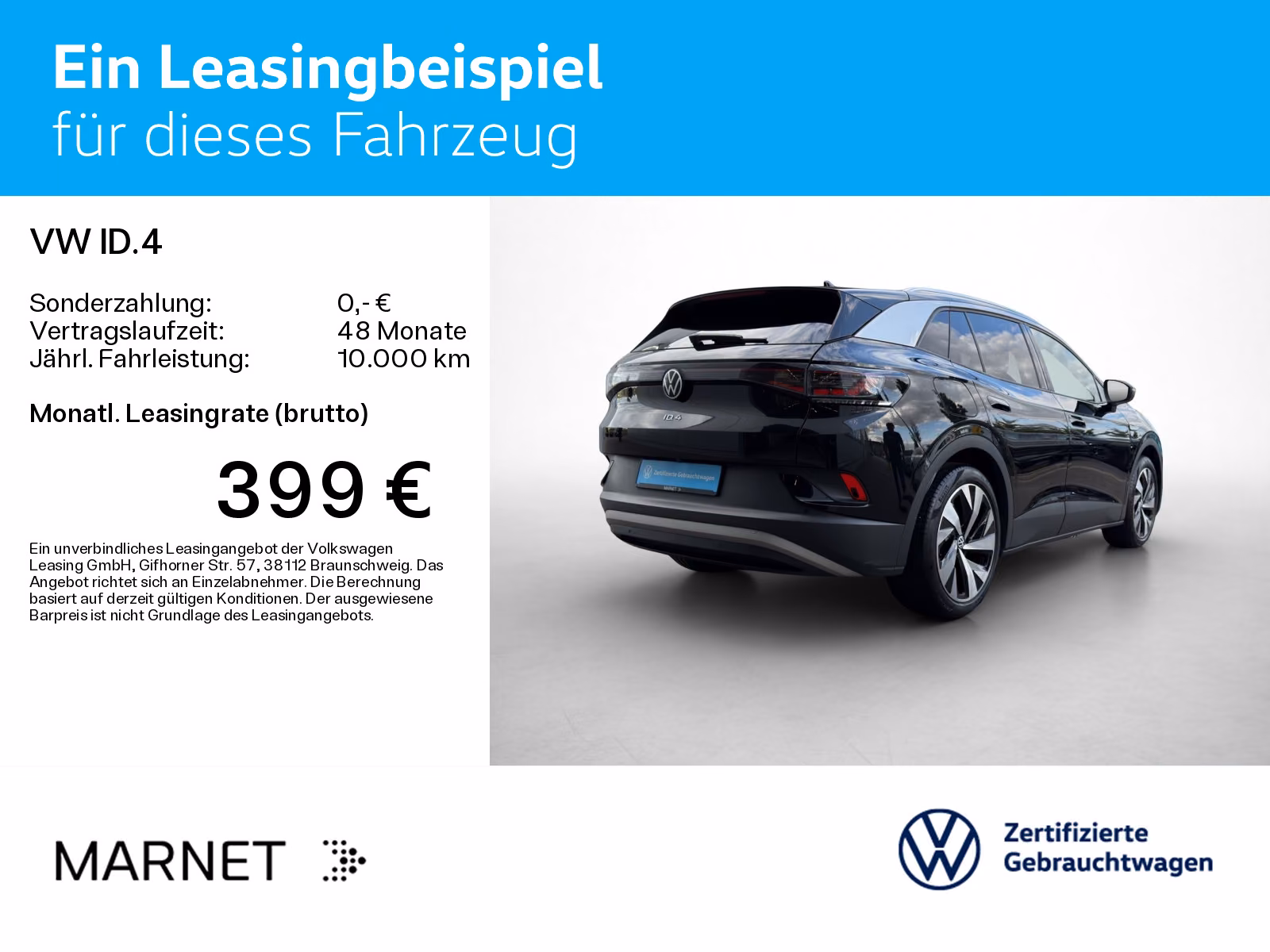 Volkswagen ID.4 Pro Performance Navi*Wärmep.*IQ-Light*AHK*P, миниатюра 3