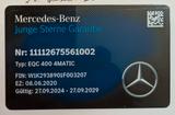 Mercedes-Benz EQC 400 Garantie bis 9/2029 Sondermodell 1886 - silberne Mercedes-Benz EQC