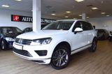 Volkswagen Touareg 3.0 V6 TDI BM LEDER/ AHK/ MTL.RATE 230,- - Volkswagen Touareg: Weiß