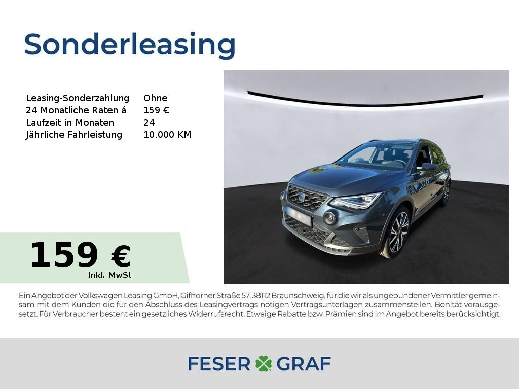 Seat Arona 1.0 TSI FR ACC Alu 18" LED Nav RüKa Sitzh.