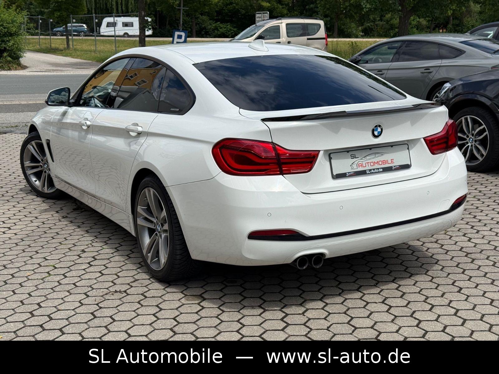 BMW 420 i Aut. Grand Coupe Sport Line Navi LED GSD