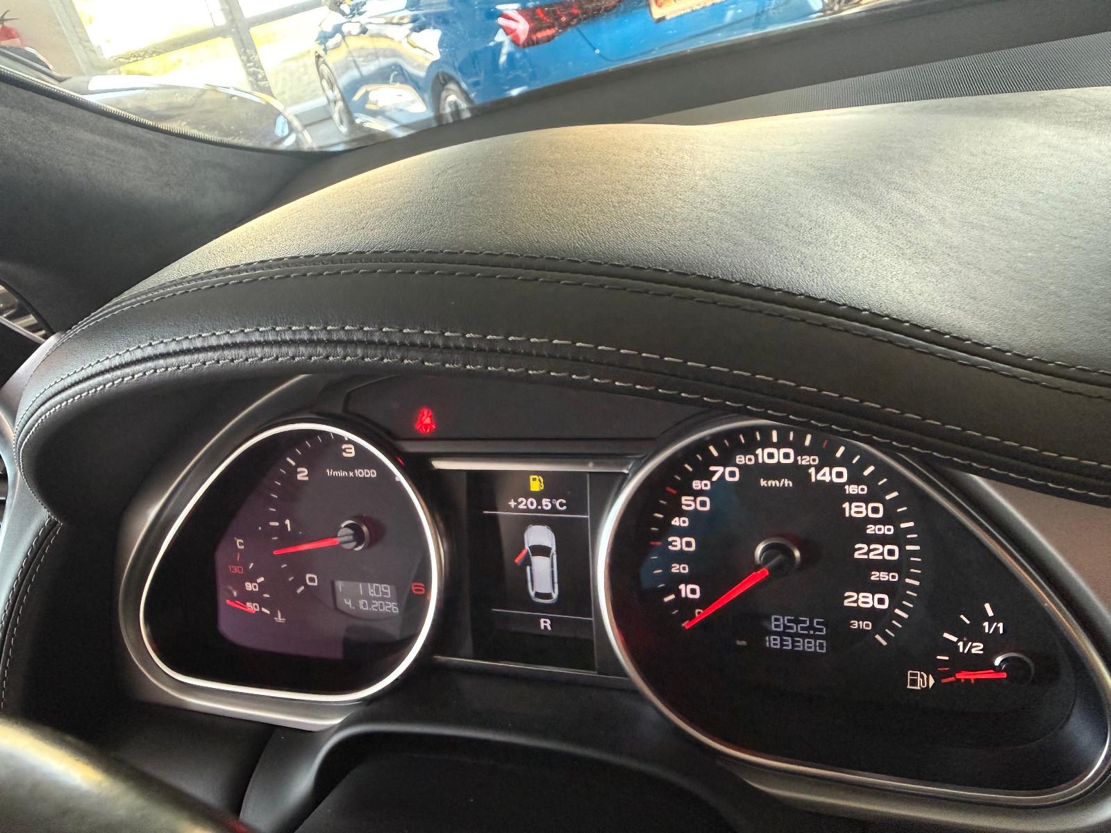 AUDI Q7 6.0 TDI V12 500ch QUATTRO - CÉRAMIQUE - BOSE - SUSPENSION PNEUMATIQUE - CARBON REAR ENTERTAINMENT - ATTELAGE PIVOTANT
