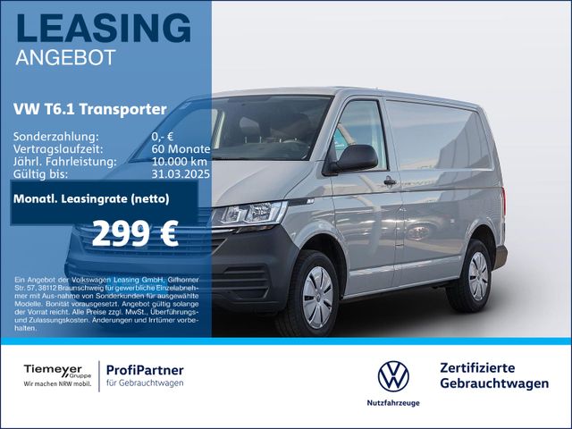 Volkswagen T6.1 Kasten 3-SITZE ALLWETTER KLIMA PDC