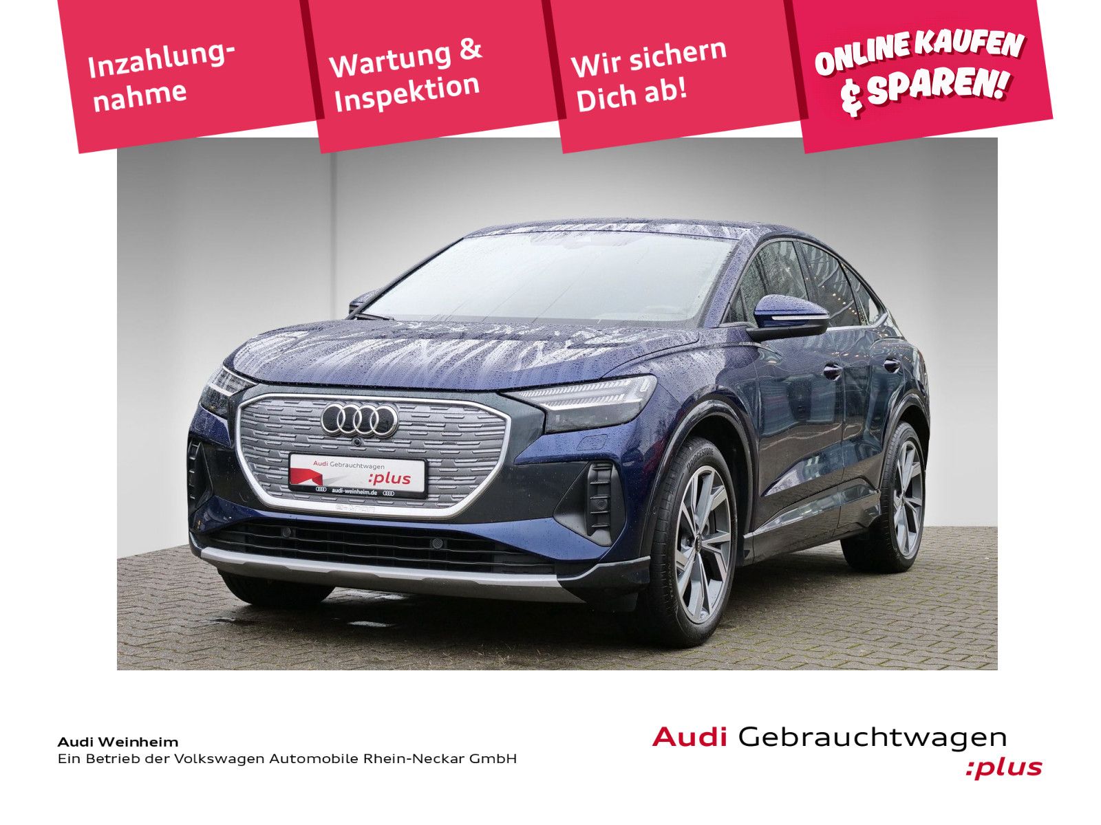 Audi Q4 e-tron 40 Sportback Matrix LED Navi uvm