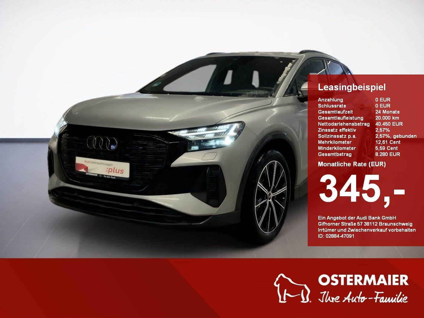 Audi Q4 e-tron ADVANCED 35 AHK.SONOS.WÄRMEPUMPE.MATRI