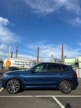 BMW X3 M40d Standhz, Panorama, Leder, Service inkl - blaue BMW X3 M40