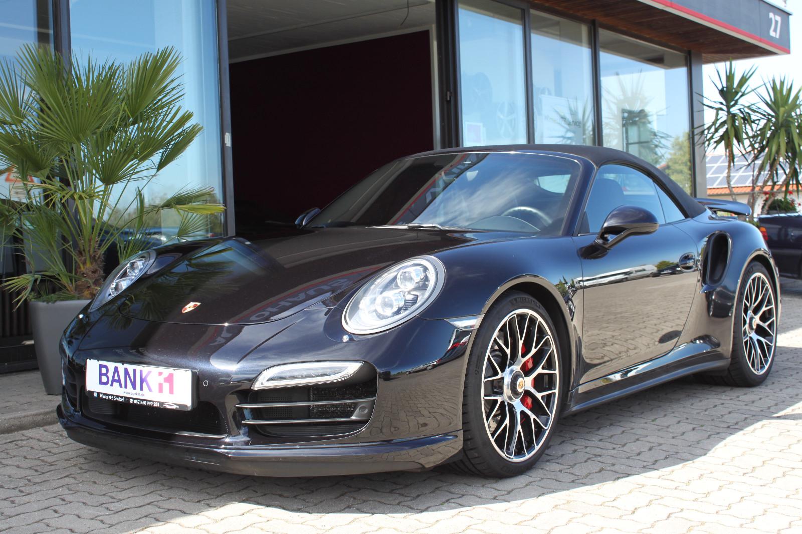 Porsche 911 Turbo Cabriolet deutsche EZ  Sport Chrono