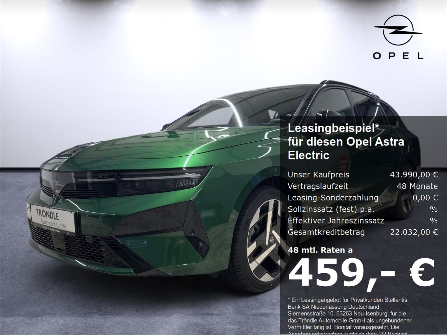 Opel Astra Electric - Bild 1