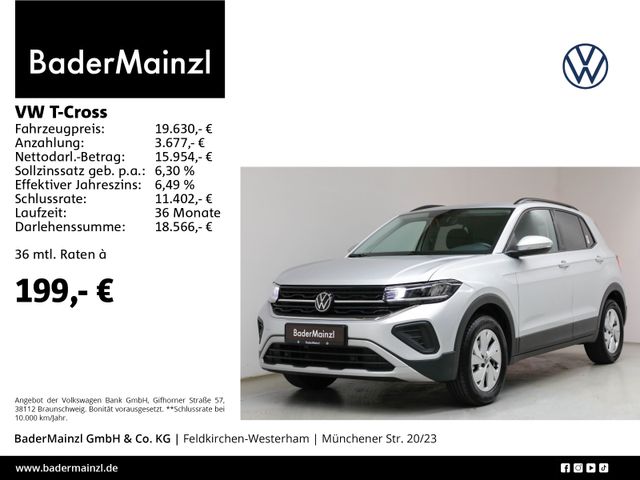 Volkswagen T-Cross 1.0 TSI Life Alu Carplay ACC 2xPDC AAC