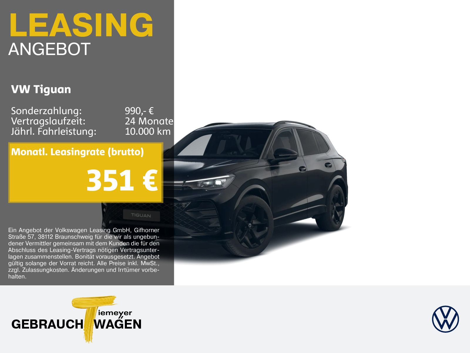 Volkswagen Tiguan 2.0 TDI DSG R-LINE BLACK PANO 360 SITZH W foto 1