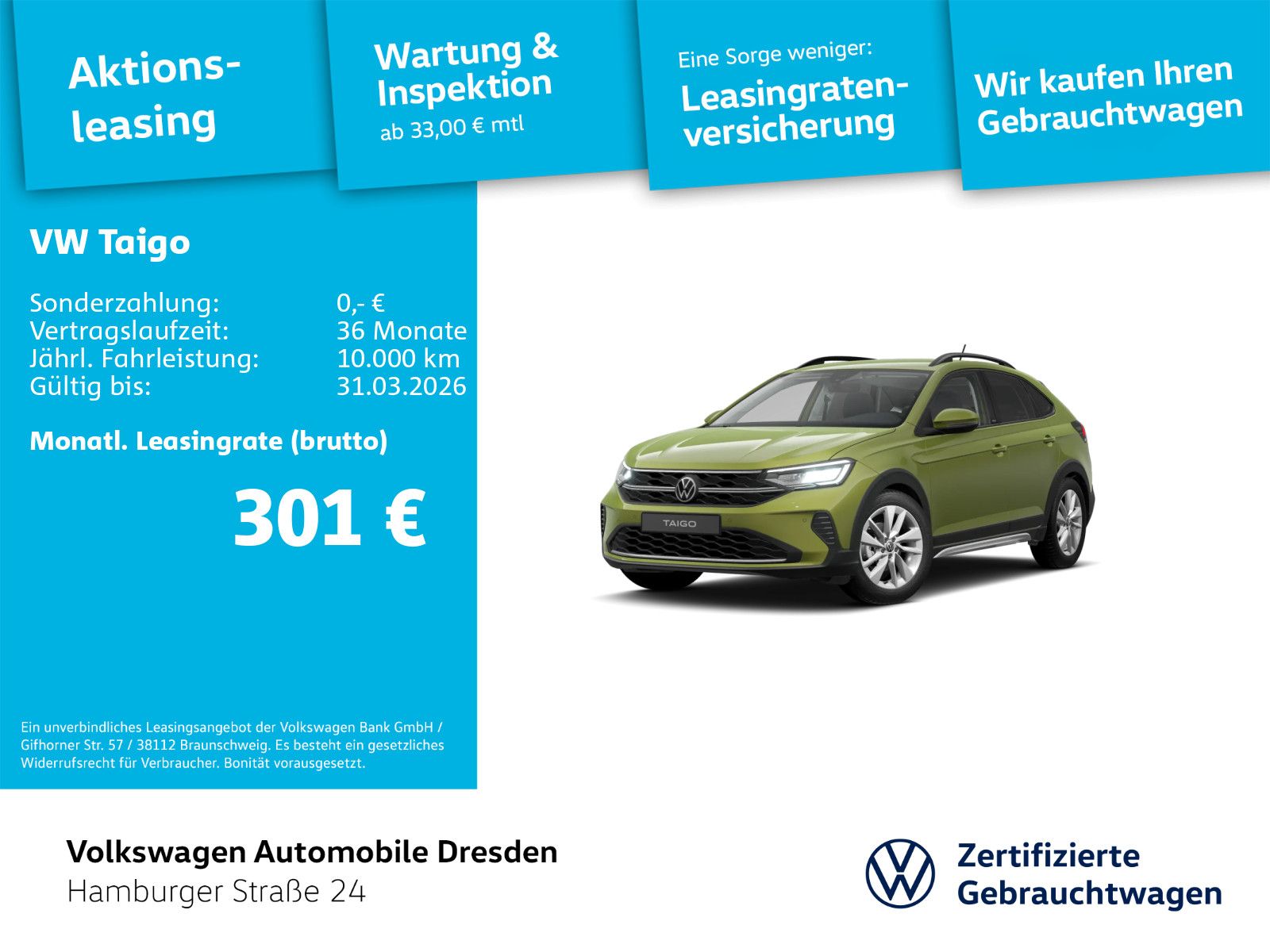 Volkswagen Taigo MOVE 1.5 TSI DSG LED APP PDC LIGHTASSIST