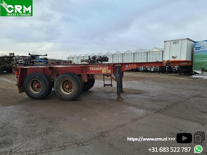 Renders 2 AXLE 20 FT CONTAINER CHASSIS BPW DRUM