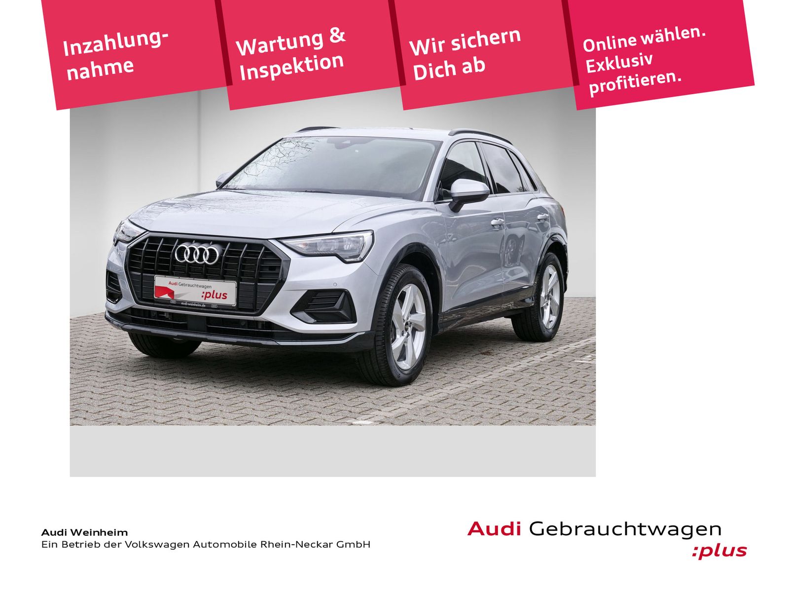 Audi Q3 35 TFSI S tronic advanced SHZ AHK Ambiente uv