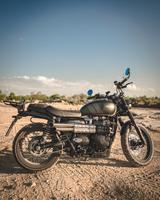 Triumph Street Scrambler mit Mods aus erster Hand - TRIUMPH STREET SCRAMBLER