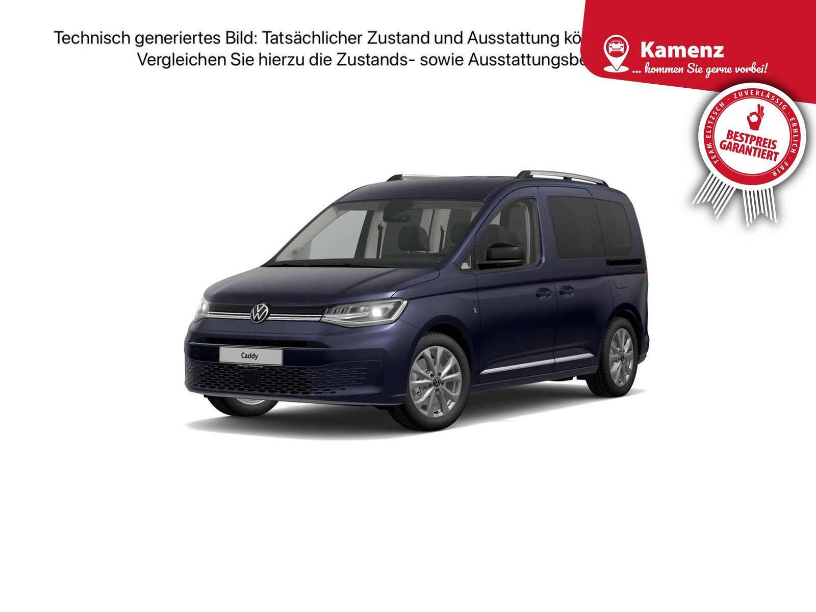 Fahrzeugabbildung Volkswagen Caddy TSI Style DSG LED Navi ACC AID RFK SHZ LM