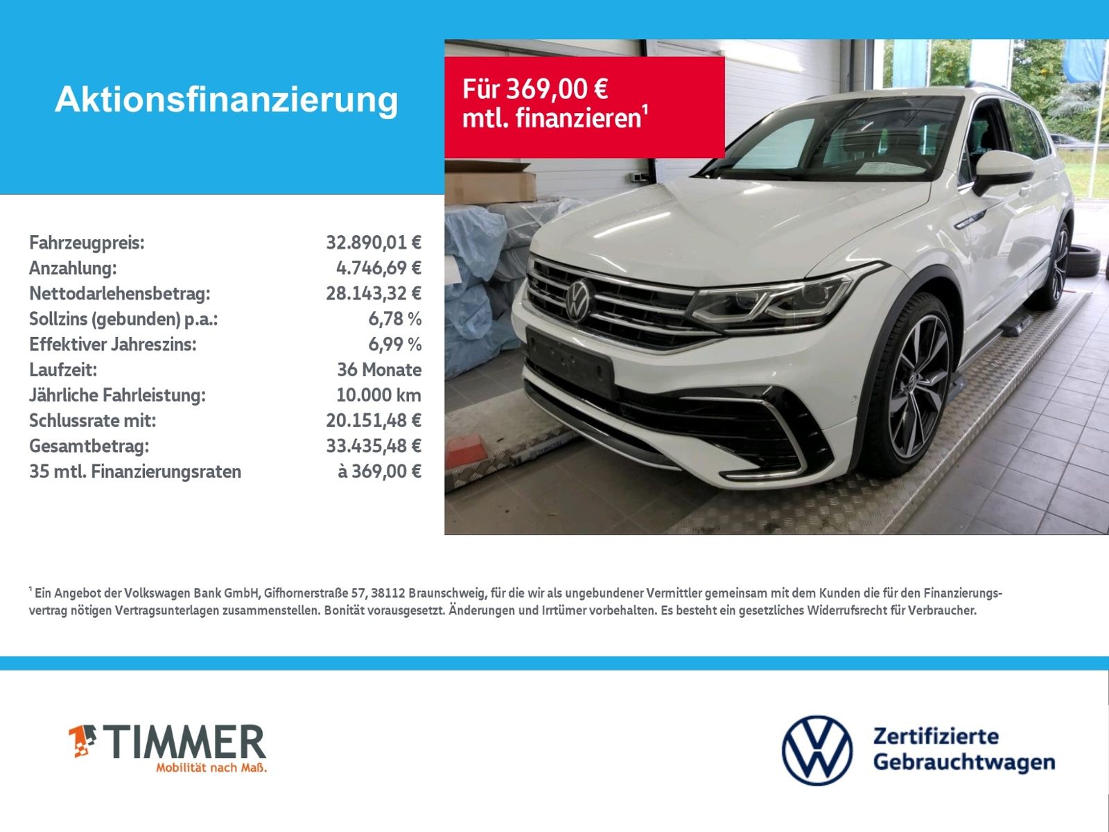 Volkswagen Tiguan 2.0 TDI DSG R-LINE AHK 360° PANO STHZ foto 2