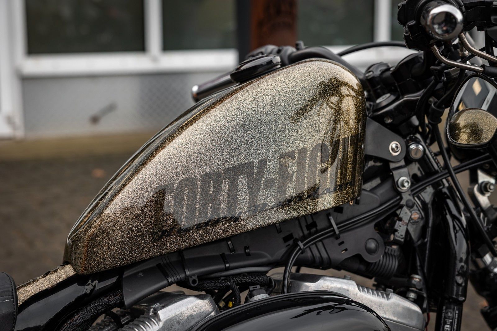 Fahrzeugabbildung Harley-Davidson XL1200X SPORTSTER FORTY-EIGHT - Miller Auspuff -