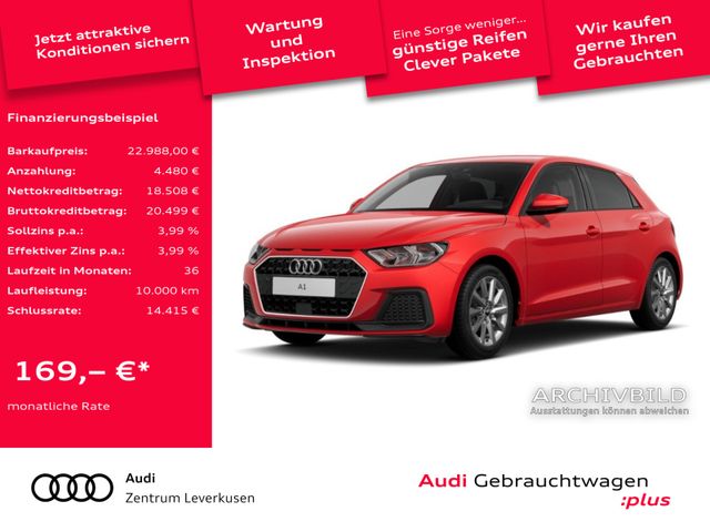 Audi A1 Sportback 25 TFSI advanced PORT NAVI SHZ PDC