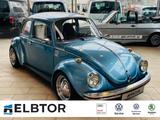 Volkswagen Käfer RESTAURIERT H-ZUL. 40er WEBER 1.6l KERSCHE - blaue Volkswagen Käfer