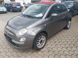 Fiat 500C  2.Hd. 86PS. Grau/Rot-Verdeck.Klima.7/2027 - Fiat 500C aus 2012