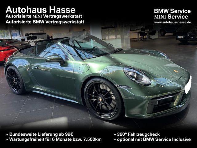 Porsche 911 Carrera 4 GTS Cabriolet PTS Oakgreen