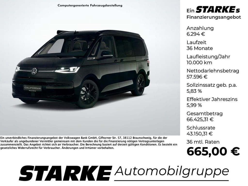 Image of Volkswagen T7 California
